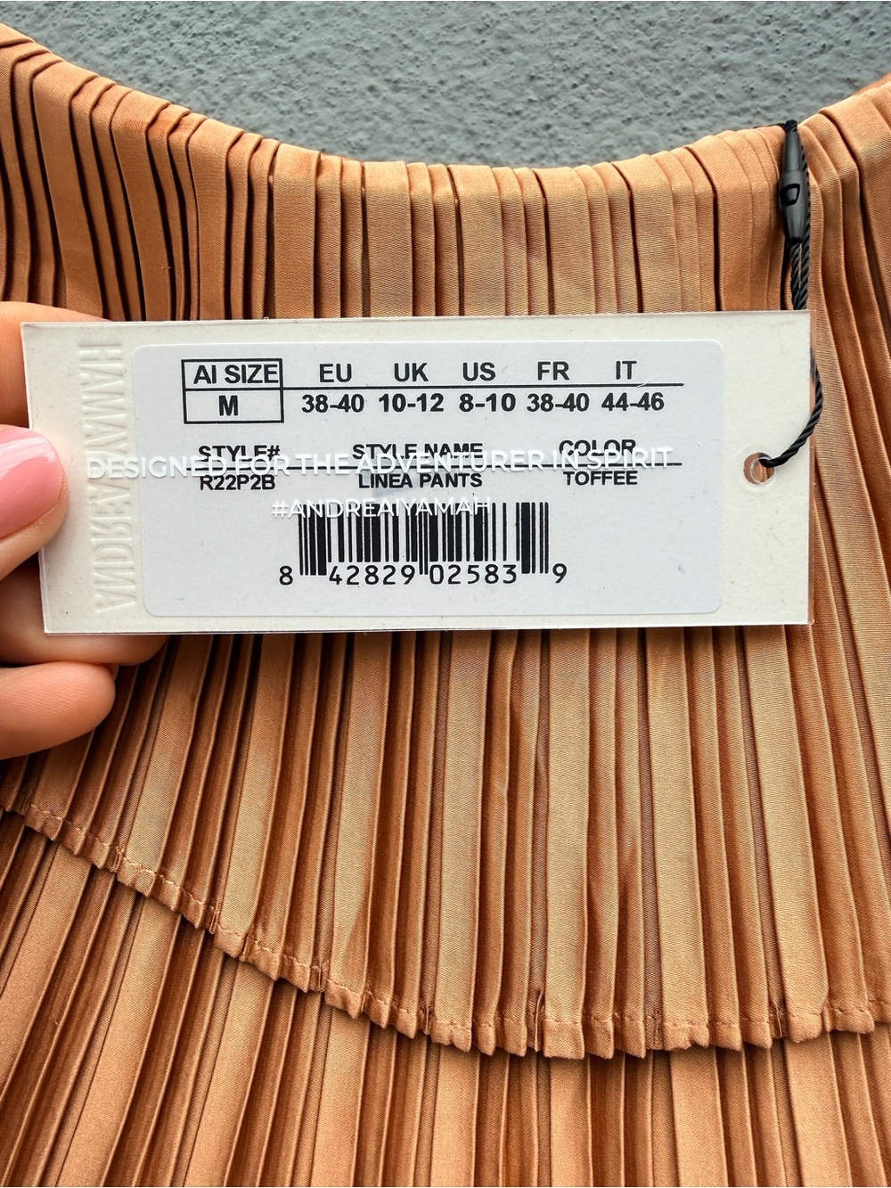 NWT - Andrea Iyamah Linea Pant, Size Medium - Picture 4 of 10